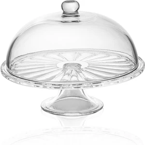 The Mia Ayaklı Pasta Kek Fanusu 30X24 cm CAM0495