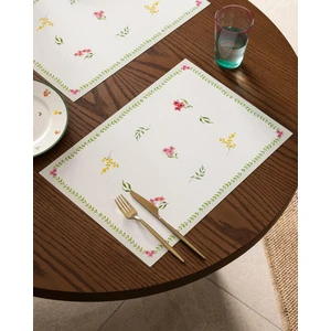 Odette 4'lü Amerikan Servis - Renkli