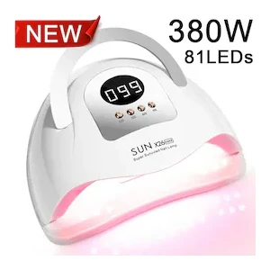 Sun x 26 Uv LED Tırnak Kurutucu 380 W 81 Uv LED Protez Tırnak Kalıcı Oje Kurutma Makinesi