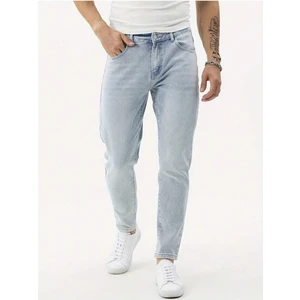 Erkek Boyfriend Fit Denim Jean Kot Pantolon