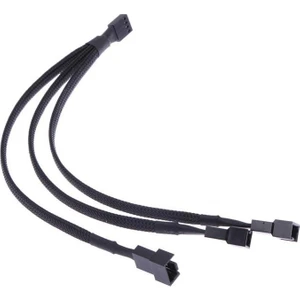 0343 4 Pin Fan Çoklayıcı Y Pwm 3 Pimli Dc Fan Uyumlu 10 cm Çoklayıcı Splitter Kablosu