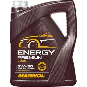 Mn7908-5 Mannol Energy Premıum Sae Fully Synthetic 5W-30 5 L Motor Yağı (2024) Apı Sn/Ch-4 Acea C3