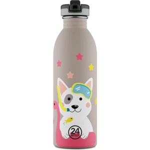 24 Bottles Kids Bottle Lucky Dog Paslanmaz Çelik Çocuk Su Matarası 500 ml
