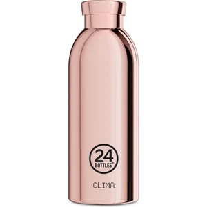 24 Bottles Clima Bottle Rose Gold Paslanmaz Çelik Termos 500 ml