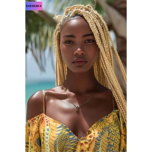 X-Pression Afrika Zenci Örgüsü ve Rasta İçin Sentetik Saç 165 GR BAL KÖPÜĞÜ #24