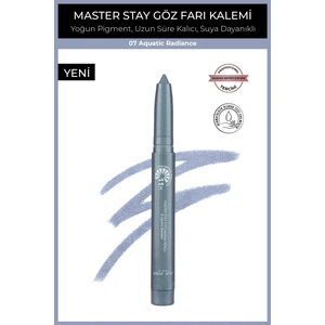 Alix Avien Suya Dayanıklı 11 Saat Kalıcı Yoğun Pigmentli Kremsi Göz Kalem Farı -Master Stay 07 Aquatic Radience