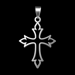 TabiTela 925 Ayar gümüş kolye haç SM4244