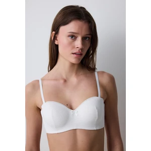 Lotus Pointel Kar Beyaz Sütyen