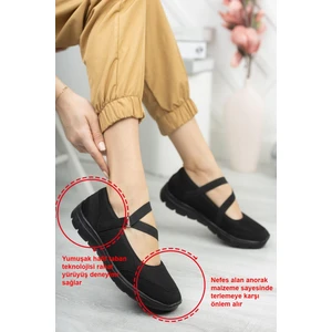 Kadın Sneaker Rahat Taban Günlük Ayakkabı Kadın Babet