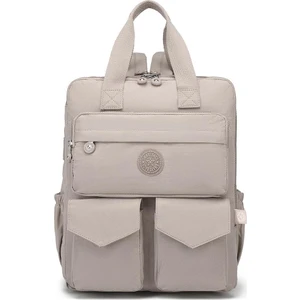 Büyük Boy Krinkıl Kumaş Sırt Çantası Smart Bags 1175