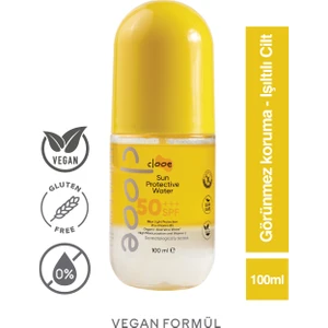 Vegan Çift Fazlı Çok Yüksek Korumalı 50 Spf Güneş Suyu (100ML) Clooe