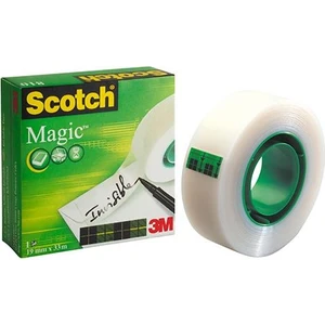 3m Scotch Magic 810 Görünmez Bant 19 mm x 33 M