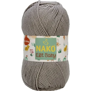 Elit Baby Tüylenmez Bebek Yünü Vizon 14393 ( Yeni Renk )