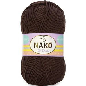 Elit Baby 4367 Kızıl Kahve Anti-Pilling El Örgü İpi 100 Gr.