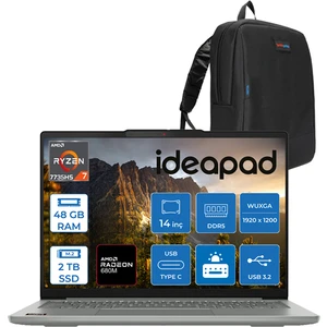 Ideapad Slim 5 Amd Ryzen 7 7735HS 48GB Ddr5 2tb SSD Amd Radeon™ 680M Freedos 14" Wuxga IPS Taşınabilir Bilgisayar IDS14ARP10F19 + Zettaçanta