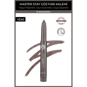 Alix Avien Suya Dayanıklı 11 Saat Kalıcı Yoğun Pigmentli Kremsi Göz Kalem Farı - Master Stay 10 Amaranthine