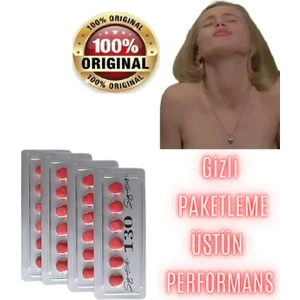 > 4 x 6 < 130 Mg Kırmızı  Gecıklırıcı Performans Arttırıclı Tablet