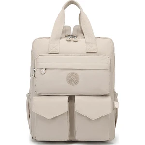 Büyük Boy Krinkıl Kumaş Sırt Çantası Smart Bags 1175