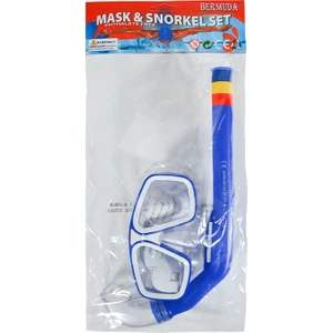 Dalış Maskesi Ve Şnorkel Seti Mavi Sp4449
