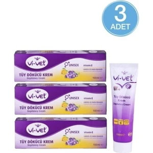 Ağda Tüy Dökücü Krem 100 ml x 3 Adet