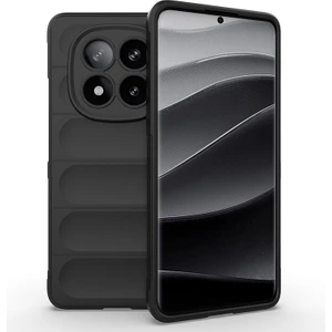 M.TK Moveteck Xiaomi Redmi Note 14 Pro Kılıf Kamera Korumalı Kabartmalı Yumuşak Renkli Silikon Süet Kapak Mat Hisli Kadife