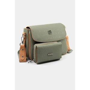 Just Polo Yeni Sezon Kolon Askılı 4 Bölmeli Kadın Omuz Çantası 21x16cm Pbu2174
