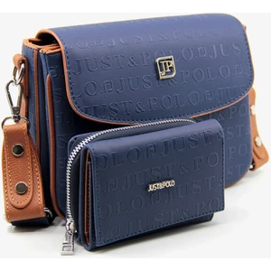 Just Polo Yeni Sezon Kolon Askılı 4 Bölmeli Kadın Omuz Çantası 21x16cm Pbu2174