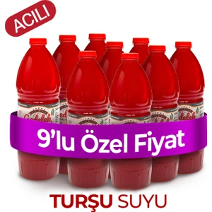 Şalgamlı Turşu Suyu Acılı 1 Lt 9’lu Kampanya