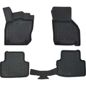 Skoda Octavia 2020 ve Sonrası 5d Premium Havuzlu Oto Paspas