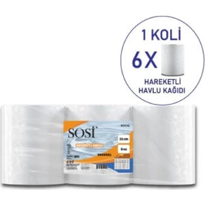 6'lı Hareketli Havlu 21 cm 4 Kg