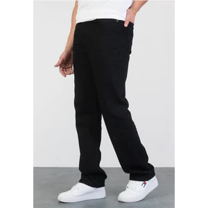 Erkek Baggy Fit Likrasız Rahat Kesim %100 Pamuk Loose Jean Kot Pantolon