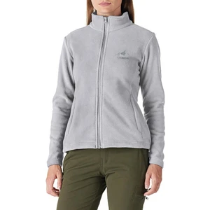 Kadın Renkli Tam Fermuarlı Kalın Outdoor Polar Ceket Renkli-Tam