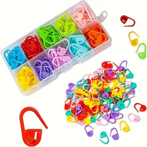 50 Adet Kutulu Plastik Çengelli Iğne Seti