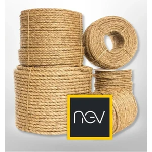 Nev Hasır Ip 3mm 30 Metre (Jüt Halat Kendir Doğal Ip)