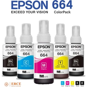 Epson 664 C13T66424A Multipack 4+1 Multipack Takım