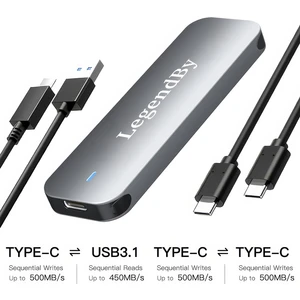Legendby 10GBPS Type-C Nvme M.2 SSD Harici Disk Kutusu