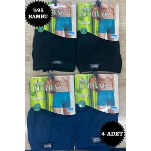 Erkek Bambu Boxer 4'lü