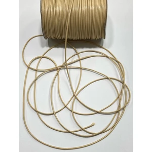 Karan Tuhafiye Deri İp / Bileklik İpi / Takı Tasarım İpi / 5 Metre / 2 mm /