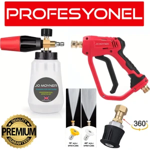 Karcher K Uyumlu Basınçlı Yıkama Makinesi Için Köpük Tabancası Set Foam Lance Köpük Yapıcı Köpük Yapma Aparatı