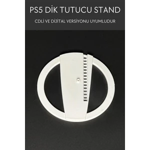 GÖKTÜRK3D Dikey Ps5 Slim Cdli ve Dijital Versiyonu Vertical Standı Playstation 5 Slim Standı Ps5 Dik Tutucu