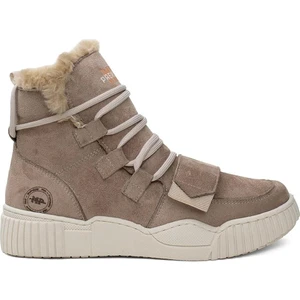 242-1876ZN Kadın Sneaker Bot Bej