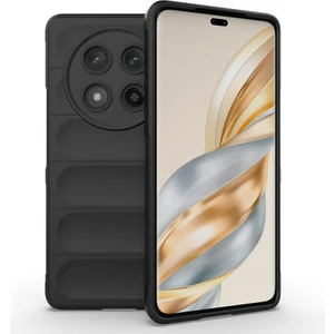 M.TK Moveteck Honor Magic 7 Lite Kılıf Kamera Korumalı Kabartmalı Yumuşak Renkli Silikon Kapak Mat Hisli Kadife Süet Kapak
