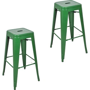 Tolix Metal Bar Tabure(2 Adet)