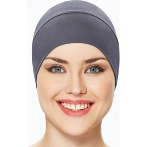 Havuz Deniz Düz Bone R-999-B Gri
