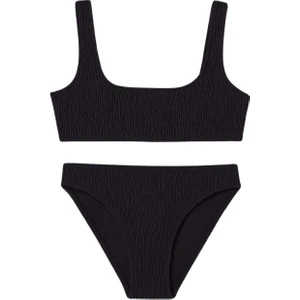 Kadın Lemon Party Gipeli Bikini Takımı Siyah