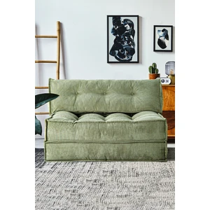 Mocca Fitilli Kadife Çift Kişilik Katlanır Yatak Katlanır Koltuk