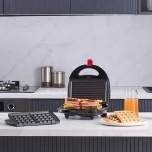 Toastbuster 1325H Waffle Plakalı Portatif Tasarım Tost Makinesi