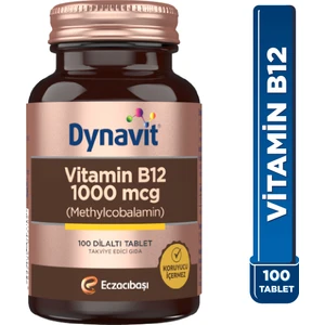 Vitamin B12 1000 Mcg 100 Dil Altı Tablet