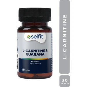 L-Carnitine & Guarana 30 Tablet - L-Karnitin, Guarana