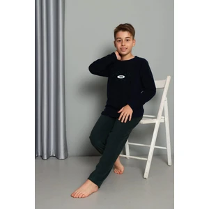 Kışlık Erkek Çocuk Polar Pijama Takımı- Sıcak Tutan Welsoft Kumaş